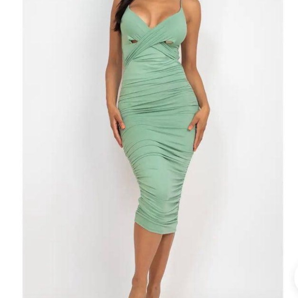Green dress